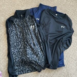 Lot of 3 size L loose underarmour women’s tops